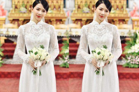 Ý nghĩa áo dài cưới trong đám cưới người Việt